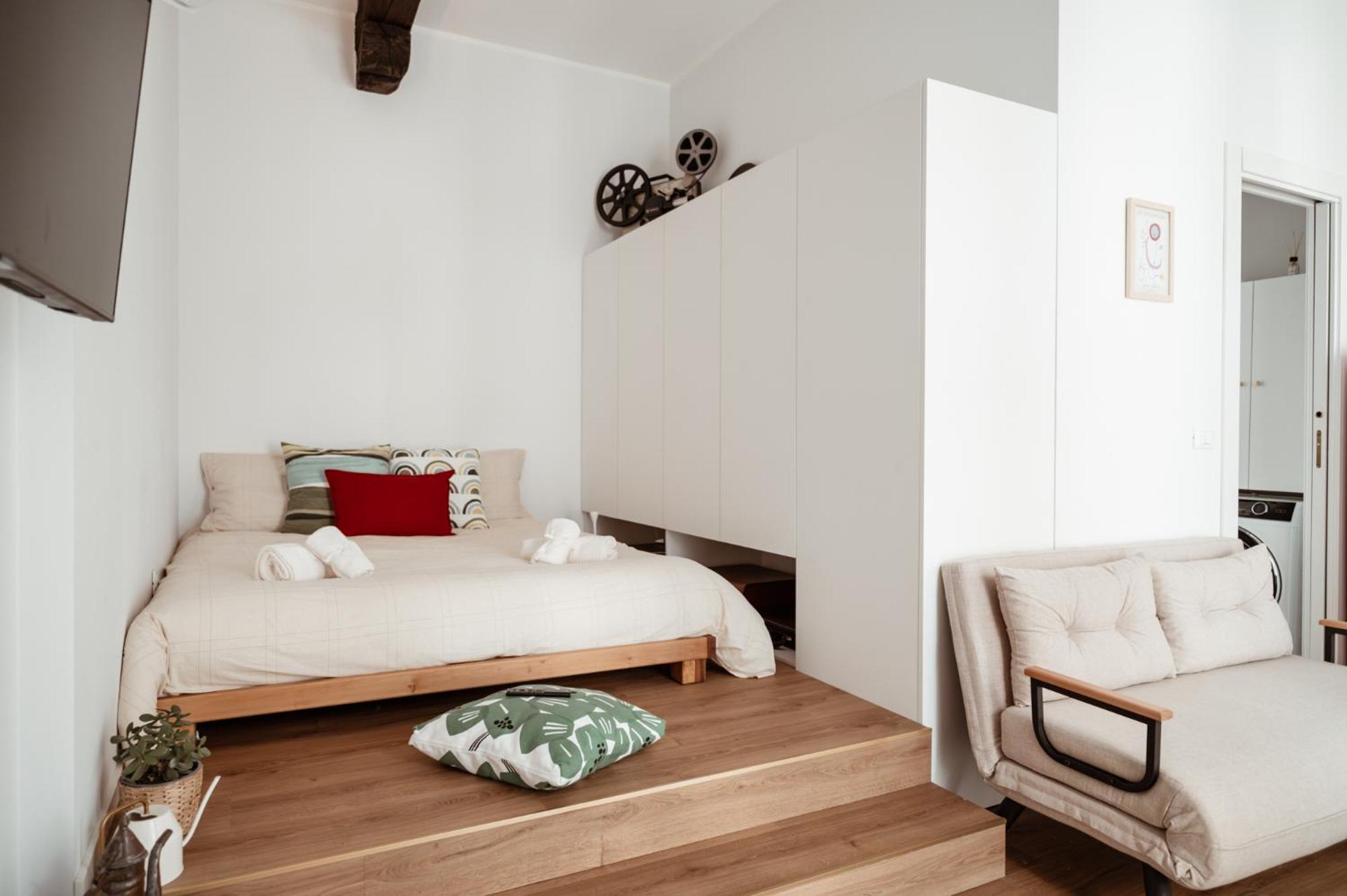 Mercanti Modern Flat - Balcony - Torino Centro Exterior foto